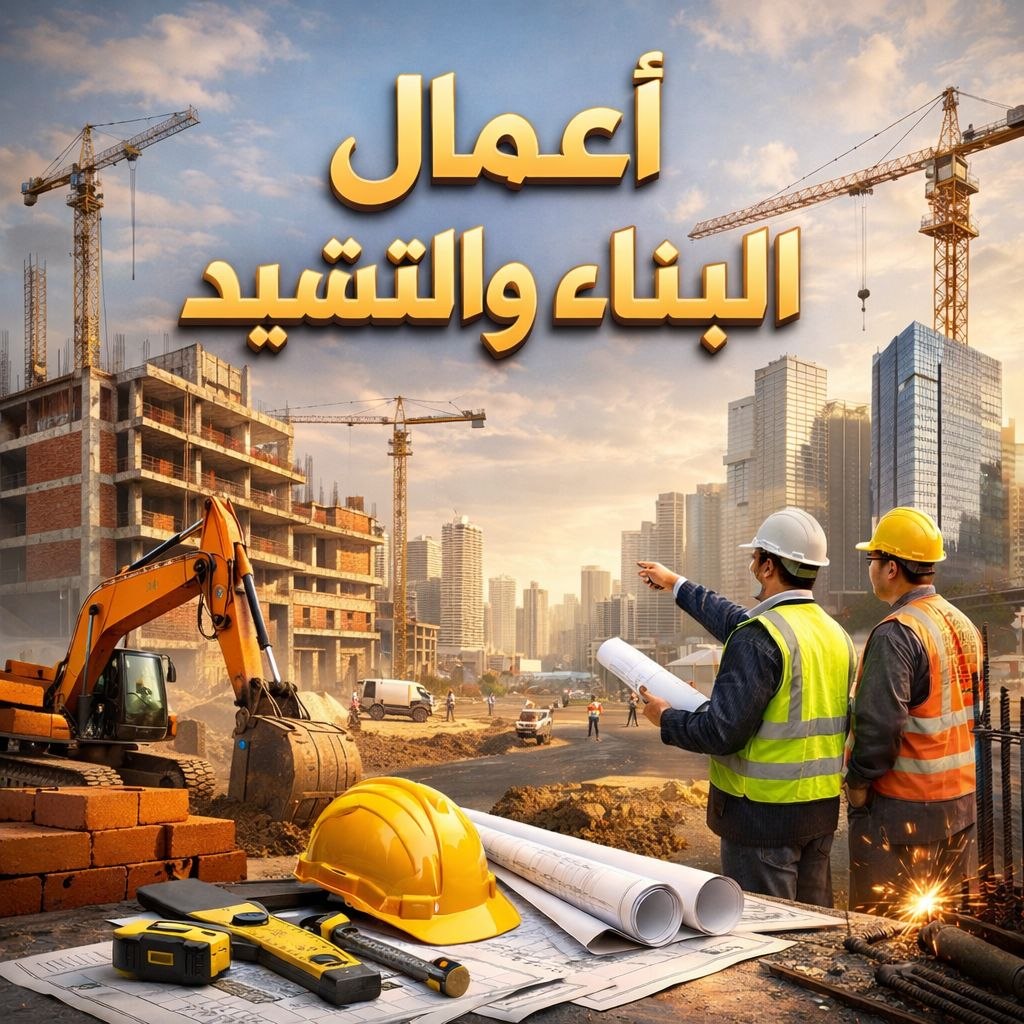 أعمال البناء والتشييد | مؤسسة أطلالة نجد للمقاولات العامة
