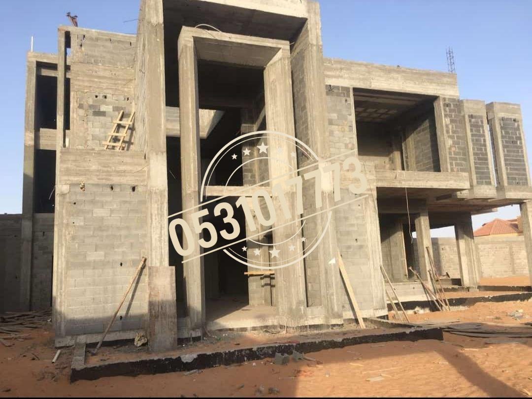 أعمال ترميم مبنى سكني ببريدة